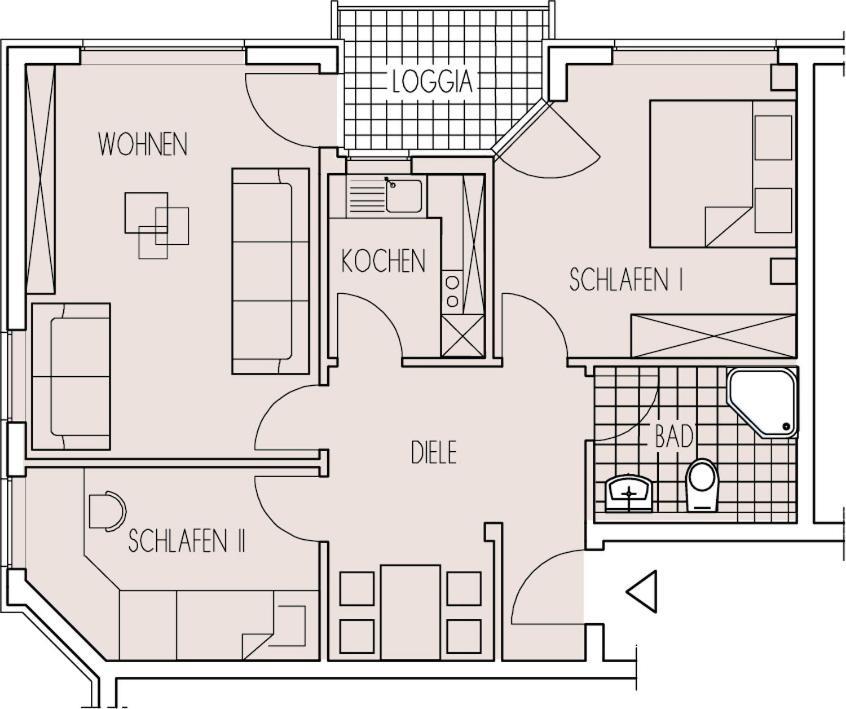 Haus Am Kurpark Lejlighed Bad Driburg Eksteriør billede